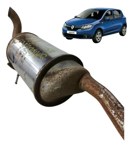 Escapamento Silencioso Renault Sandero 1.0 3cc 2017 2018
