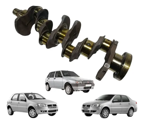 Virabrequim Fire 1.0 Flex Palio Siena Uno Retificado M25 B50