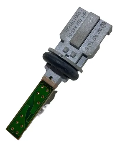 Sensor Temperatura Ar Condicionado Vw Virtus 2019 / 2021 Cinza (com Placa De Circuito Verde)