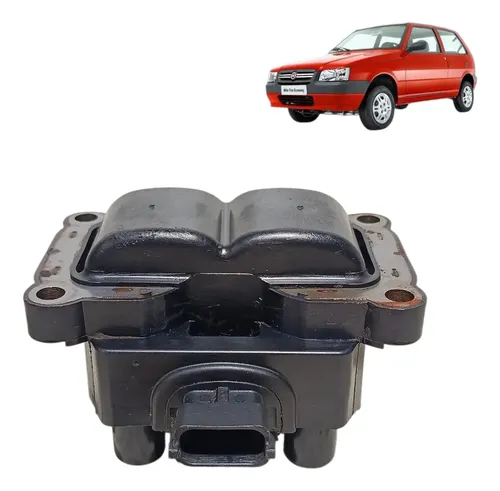 Bobina Ignição Fiat Uno Mille 1.0 2001 2002 2003 2004 2010