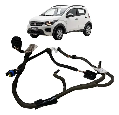 Chicote Porta Dianteira Esquerda Fiat Mobi 2018 2019 2020