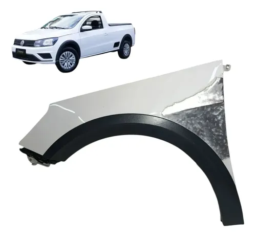 Paralama Vw Saveiro 2018 2019 2020 / 2023 Esquerdo Detalhe