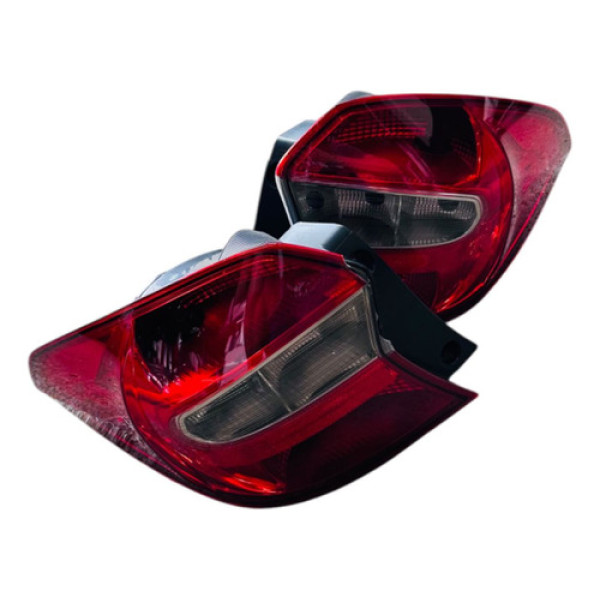 Lanternas Traseiras Fumê Ford Ka Sedan 2015 - 2018 Usadas Esquerdo/motorista Vermelho