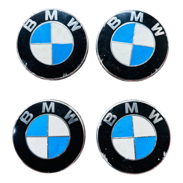 Tampa Emblema Roda Bmw 320 2017 2018 2019 Original 783536-03 Preto