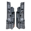  Par Absorvedor Para-choque Traseiro Vw Gol G4 2006 À 2012