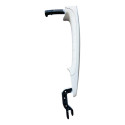 Maçaneta Externa Dianteira Esquerda Bmw X5e70 2007 A 2012 Branco Dianteira