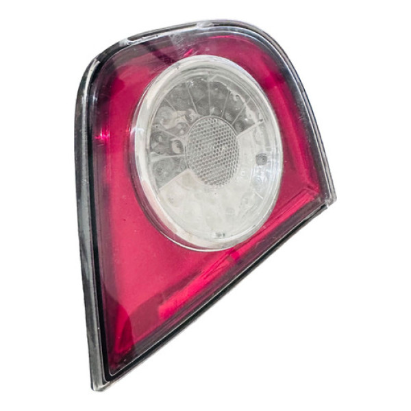 Lanterna Direita Tampa Traseira Volkswagen Golf 2008 À 2014 Direito/passageiro Vermelho Com Lente Branca/clear