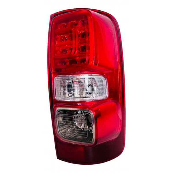 Lanterna Traseira Direita Led Chevrolet S10 Ltz 2012 À 2023 Direito/passageiro Vermelho