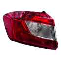 Lanterna Tras Esquerda Chevrolet Cruze Sedan 2017 Detalhe Esquerdo/motorista Vermelho