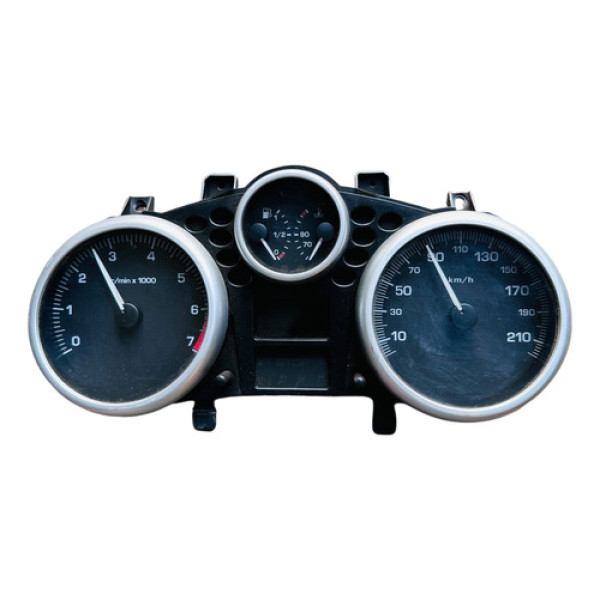 Painel De Instrumento Peugeot 207 1.4 8v 2009 2010 À 2013 Preto