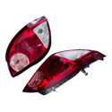Par Lanternas Traseiras Esquerda Chevrolet Celta 06/15  Esquerdo/motorista Vermelho