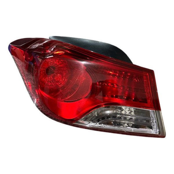 Lanterna Tras Esquerda Canto Hyundai Elantra 2012 924013x200 Esquerdo/motorista Vermelho