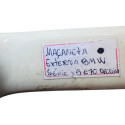 Maçaneta Externa Dianteira Esquerda Bmw X5e70 2007 A 2012 Branco Dianteira