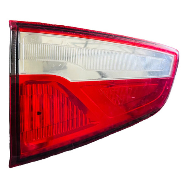 Lanterna Esquerda Tampa Traseira Ford Ecosport 13/17 Esquerdo/motorista Vermelho E Cristal (branco)