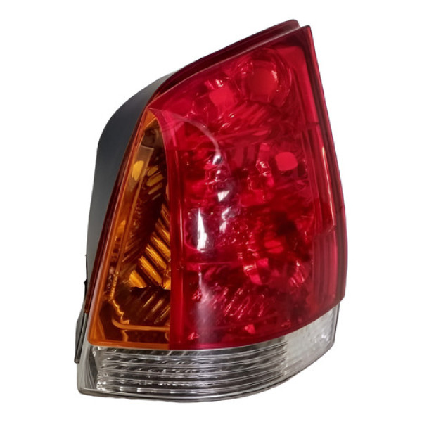 Lanterna Traseira Direita Fiat Palio 2004 À 2007 Direito/passageiro Vermelho