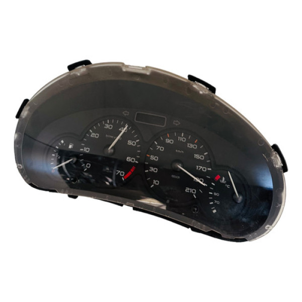 Painel Instrumento Peugeot 206 2002 2008 2 Plug 9634961180 Preto