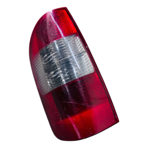 Lanterna Traseira Esquerda Chevrolet S10 2001 A 2008 Esquerdo/motorista Vermelho