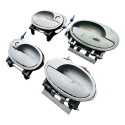Kit Maçaneta Externa Dianteira Direita Corsa 2008 Cinza Dianteira/traseira