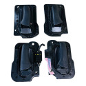 Maçaneta Puxador De Porta Interno Vectra 1996 1997 Até 2005 Preto Dianteira/traseira