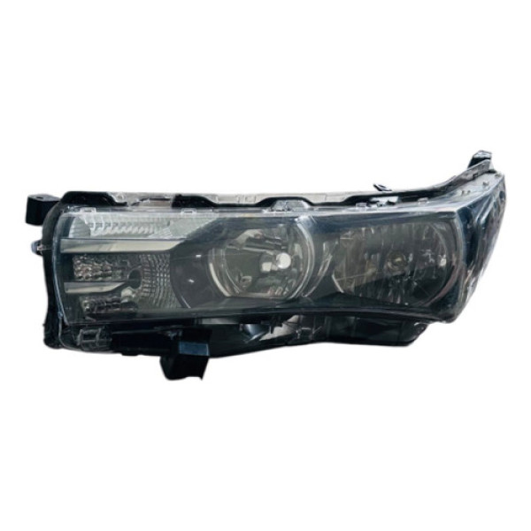 Farol Esquerdo Toyota Corolla 2015 À 2017 Detalhe Esquerdo/motorista