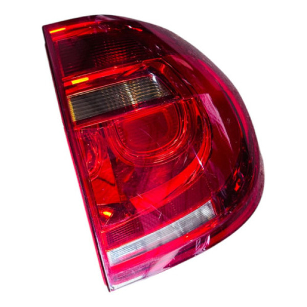 Lanterna Traseira Direita Volkswagen Fox 2011 2012  2014 Direito/passageiro Vermelho