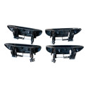 Conjunto Puxadores Externos Clio Ii 2000 A 2015 Preto