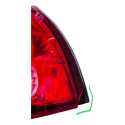 Par Lanternas Traseiras Chevrolet Classic Ls 11/16 Detalhe Ambos Lados Vermelho