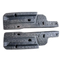  Par Absorvedor Para-choque Traseiro Vw Gol G4 2006 À 2012