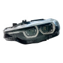 Farol Esquerdo Led Máscara Negra Bmw 318 320i 2016 2017 2019 Esquerdo/motorista