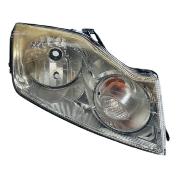 Farol Direito Cromado Ford Ecosport 2008 À 2013 Direito/passageiro