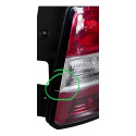 Lanterna Traseira Direita Chevrolet Spin Lt 2014 52059148 Direito/passageiro Vermelho