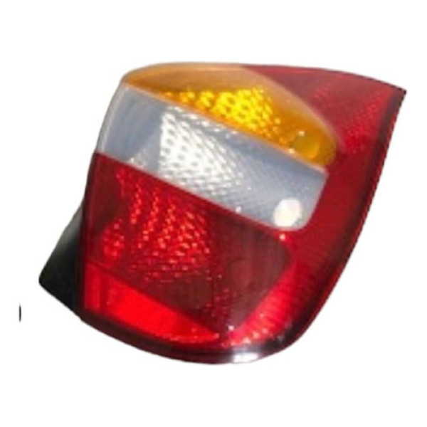 Lanterna Traseira Direita Tricolor Fiat Palio 2001 À 2005 Direito/passageiro Laranja