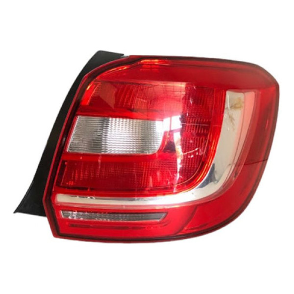 Lanterna Traseira Direita Renault Sandero 15/19 Direito/passageiro Vermelho