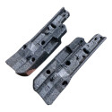  Par Absorvedor Para-choque Traseiro Vw Gol G4 2006 À 2012