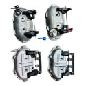 Kit Maçaneta Externa Dianteira Direita Corsa 2008 Cinza Dianteira/traseira