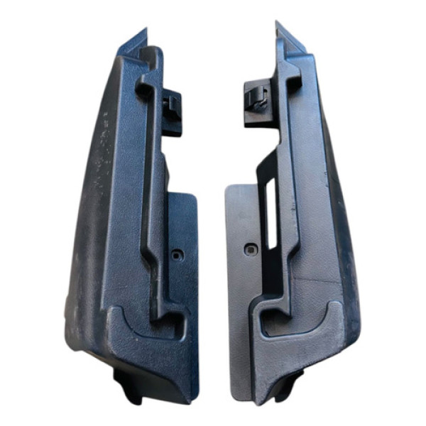 Par Suporte Tampão Bagagito Peugeot 307 Hatch 2002 À 2012 Preto