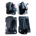 Maçaneta Puxador De Porta Interno Vectra 1996 1997 Até 2005 Preto Dianteira/traseira