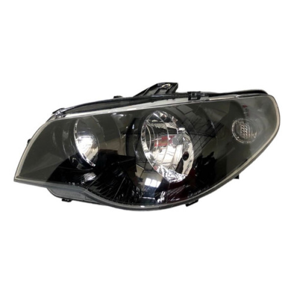 Farol Esquerdo Máscara Negra Fiat Palio 2006 À 2012 Novo Esquerdo/motorista