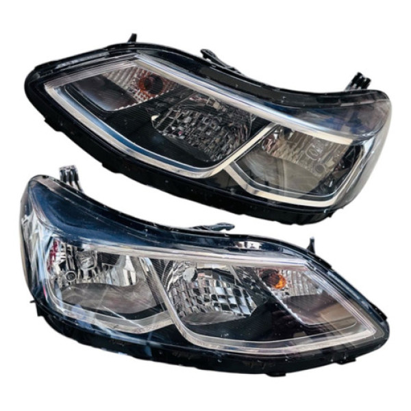 Par Faróis S/led Chevrolet Cruze Lt 2020 A 2023 Ambos Lados