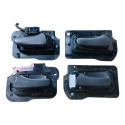 Maçaneta Puxador De Porta Interno Vectra 1996 1997 Até 2005 Preto Dianteira/traseira