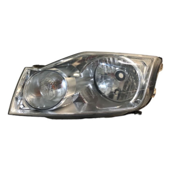 Farol Esquerdo Cromado Ford  Ecosport 2008 À 2013 Esquerdo/motorista