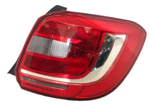 Lanterna Traseira Direita Renault Sandero 2015 À 2019 Direito/passageiro Vermelho