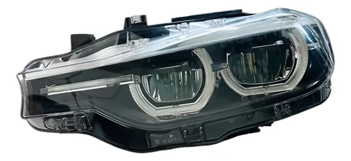 Farol Esquerdo Led Máscara Negra Bmw 318 320i 2016 2017 2019 Esquerdo/motorista