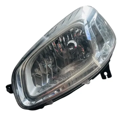 Farol Esquerdo Cromado Uno  À Fiat  Uno 15/21 2015 Detalhe Esquerdo/motorista