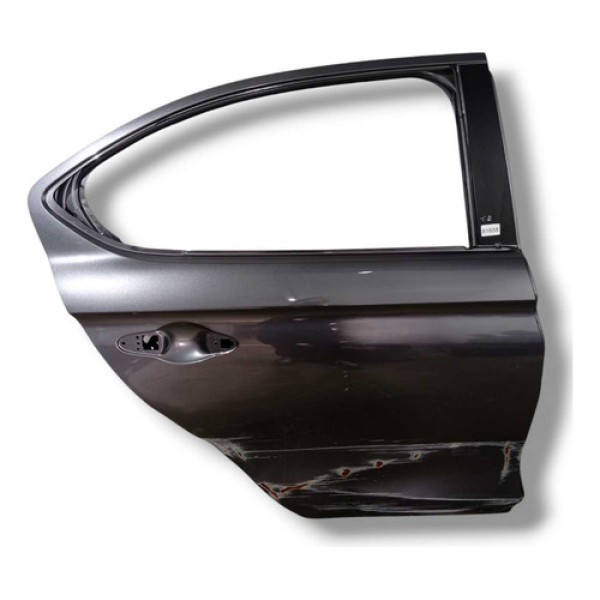 Porta Traseira Direita Honda City 2023 C/detalhe Traseira Direita Cinza
