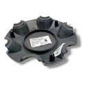 Calota Central Roda Chevrolet S10 2020 52148207 Cx1030 Preto