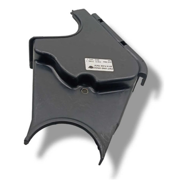 Capa Inferior Correia Dentada Fiat Uno Vivace 1.0 2014 Preto