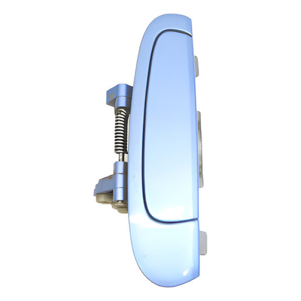 Maçaneta Externa Porta Traseira Direita Picanto 2008   Azul Traseira