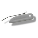 Maçaneta Externa Dianteira Esquerda Chevrolet Prisma 2014 Branco Dianteira