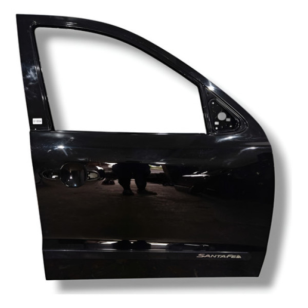 Porta Dianteira Direita Hyundai Santa Fé 2012  Dianteira Direita Preto